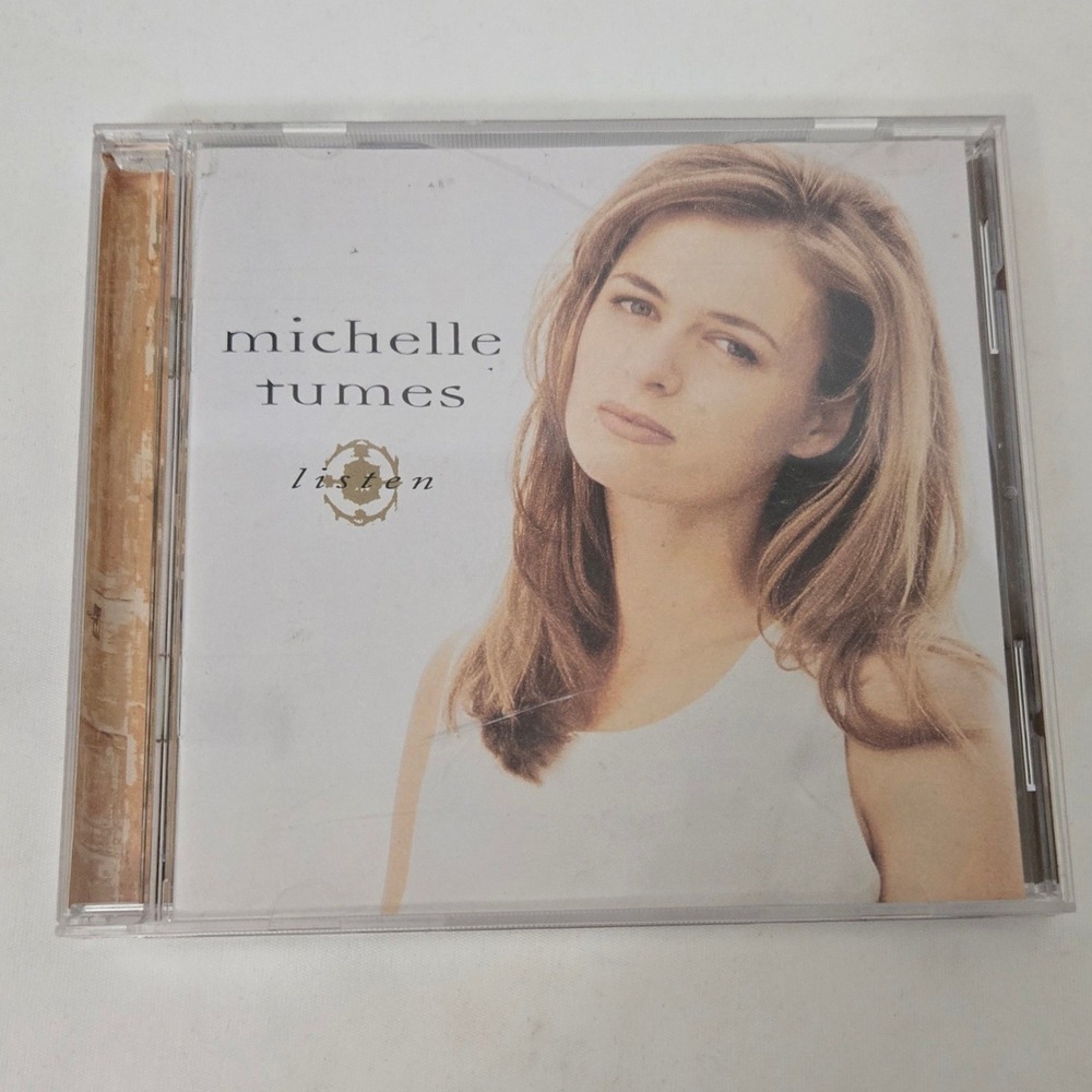 Vintage 1998 Michelle Tumes Listen CD Contemporary Christian Sparrow Records